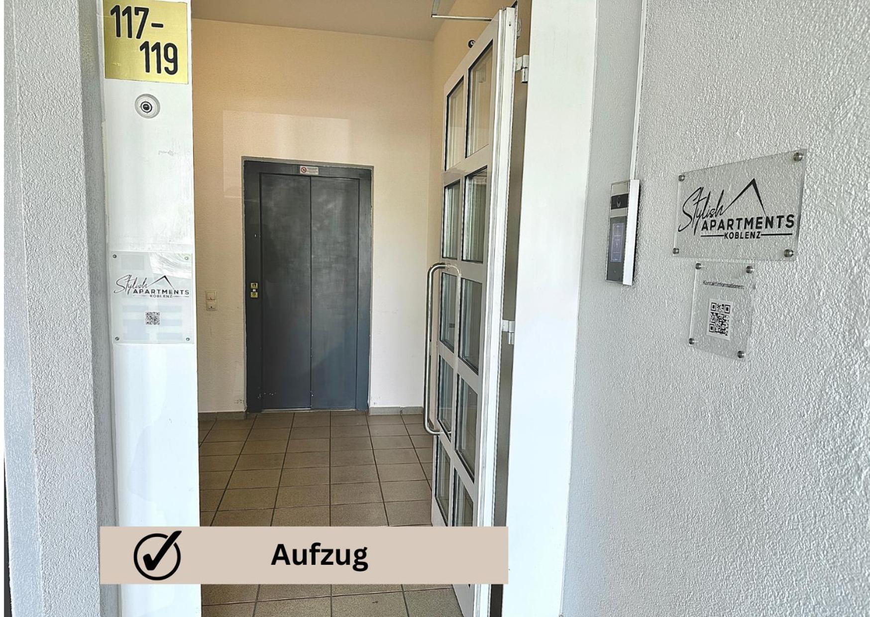 Modern Apartment - Fuer Freunde & Familien, Stadtnah, Parkplatz, E-Ladestation, Gitterbox Fuer Fahrraeder, Fitnessstudio, Digitale Gaestemappe Mit Restaurant- Und Unternehmenstipps Koblenz  Exterior foto
